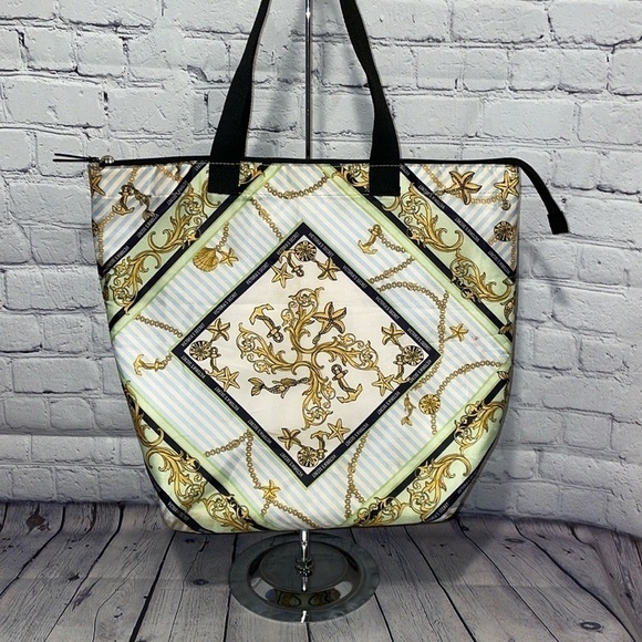Victoria's Secret Tote Nautical Theme - Picture 1 of 5